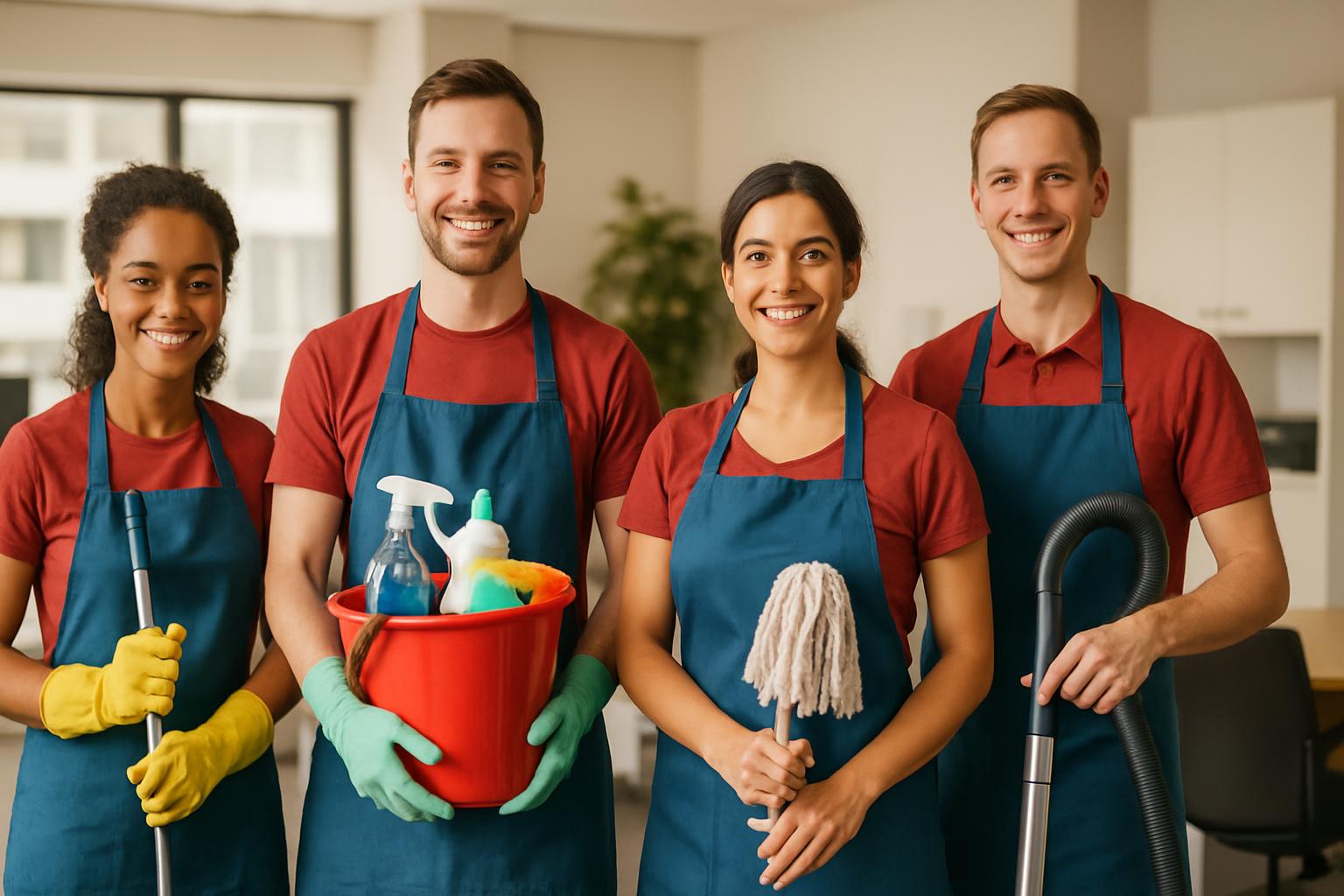 Professional Cleaning Team